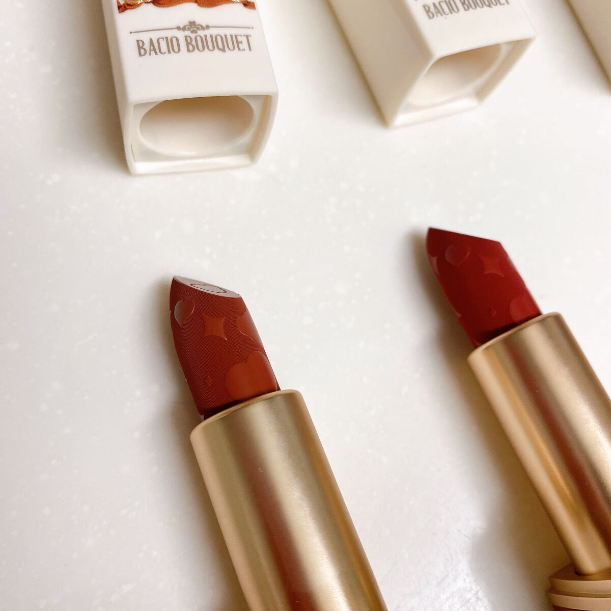 Love Bear リップスティック ツヤタイプ ラズベリーベア/FlowerKnows/口紅を使ったクチコミ（3枚目）