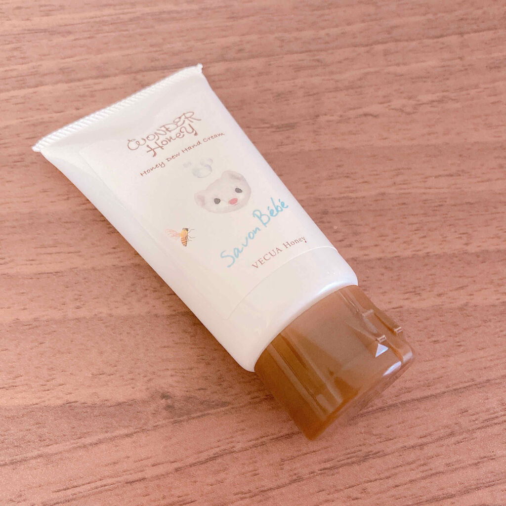ワンダーハニー とろとろハンドクリーム サボンべべ/VECUA Honey/ハンドクリームを使ったクチコミ（1枚目）