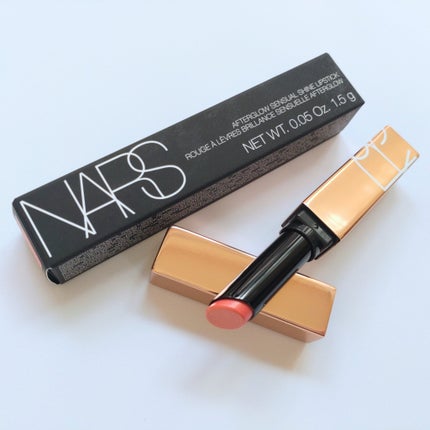 アフターグロー センシュアルシャイン リップスティック/NARS/口紅を使ったクチコミ(1枚目)