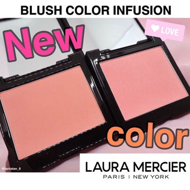 本日より発売されるローラメルシエのチークが本当に可愛いよ✨

.
#blushcolorinfusion 
#ブラッシュカラーインフュージョン 
.
◆13番 #BELLINI
◆14番 #WATERM