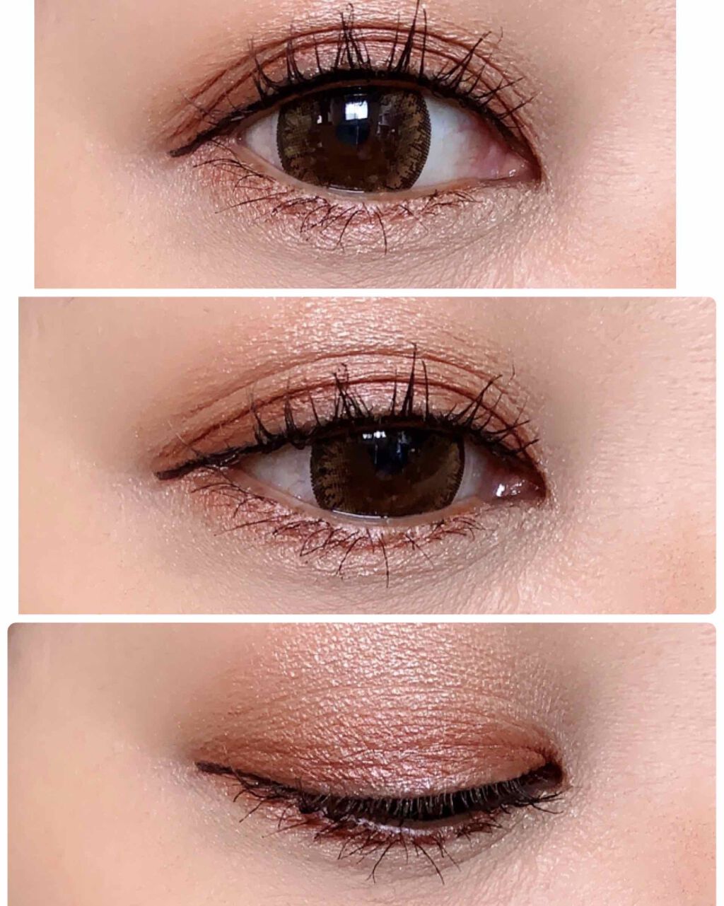 UR GLAM BLOOMING EYE COLOR PALETTE/U R GLAM/アイシャドウパレットを使ったクチコミ(3枚目)