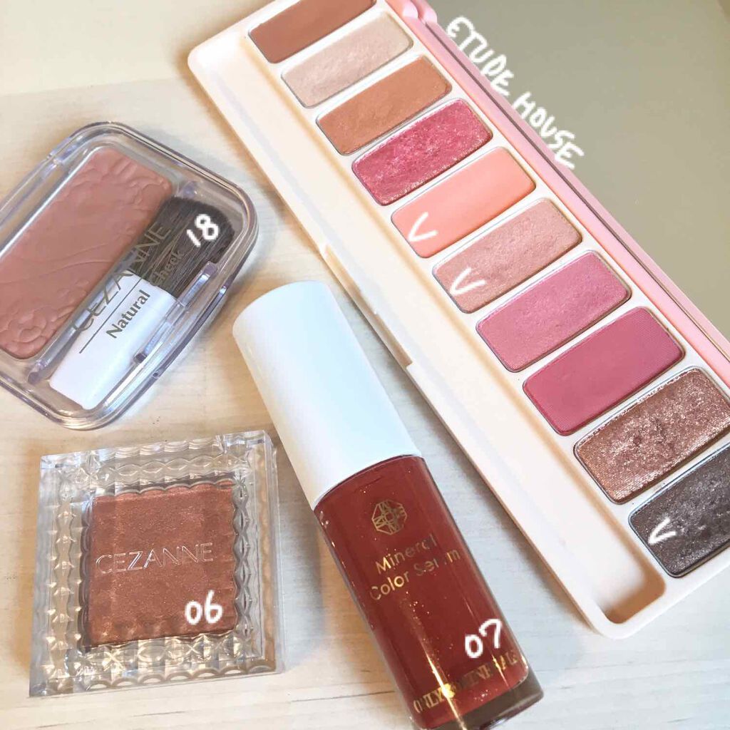 ナチュラル チークN/CEZANNE/パウダーチークを使ったクチコミ（2枚目）