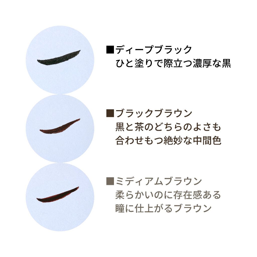 「密着アイライナー」ショート筆リキッド/デジャヴュ/リキッドアイライナーを使ったクチコミ(3枚目)