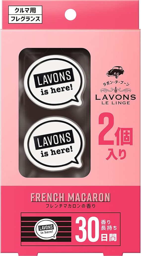 ラボン ラボン・デ・ブーン車用芳香剤フレンチマカロンの香り
