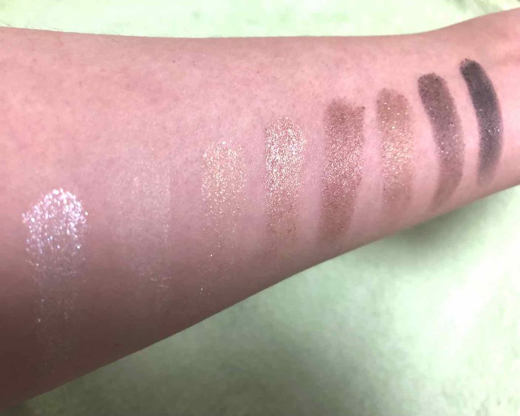 グラマラスリッチ アイパレット (クリスマスコフレ 2018)/Visée/メイクアップキットを使ったクチコミ(3枚目)