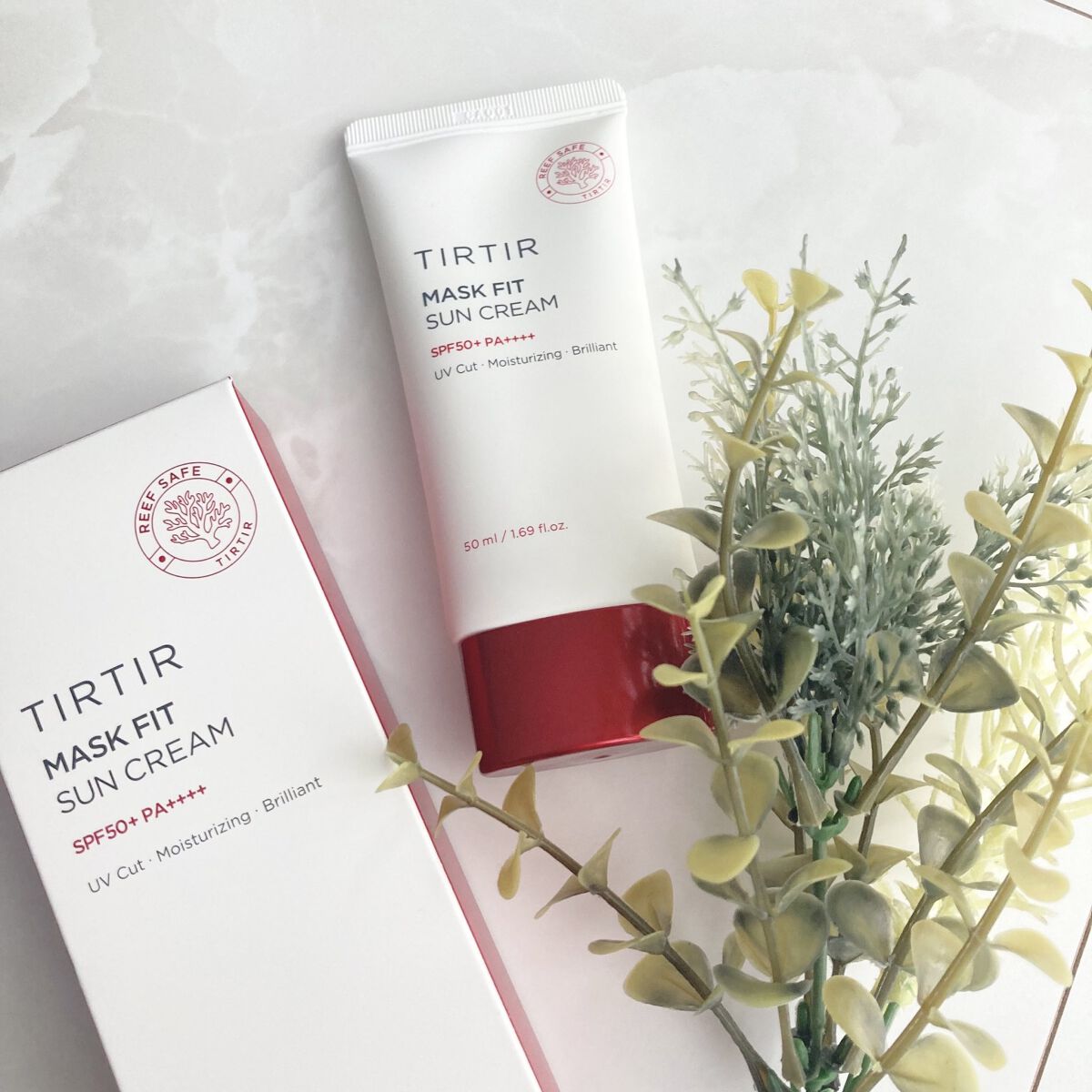 マスクフィットサンクリーム/TIRTIR(ティルティル)/日焼け止めクリームを使ったクチコミ（1枚目）