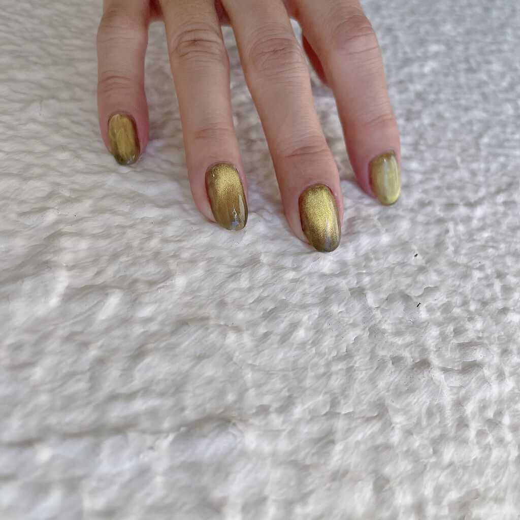 ラブリーキャッツアイジェル/グレースジェル/ジェルネイルを使ったクチコミ（2枚目）