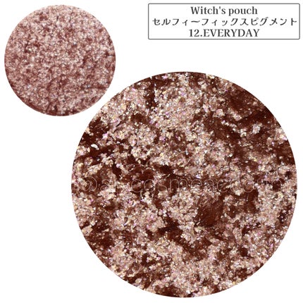 セルフィーフィックスピグメント/Witch's Pouch/単色アイシャドウを使ったクチコミ(5枚目)