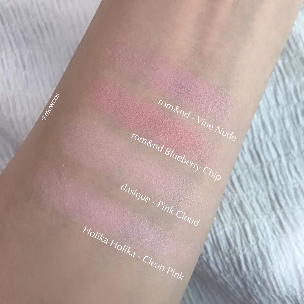 パステルブラッシャー 03 ピンククラウド/dasique/パウダーチークを使ったクチコミ（2枚目）