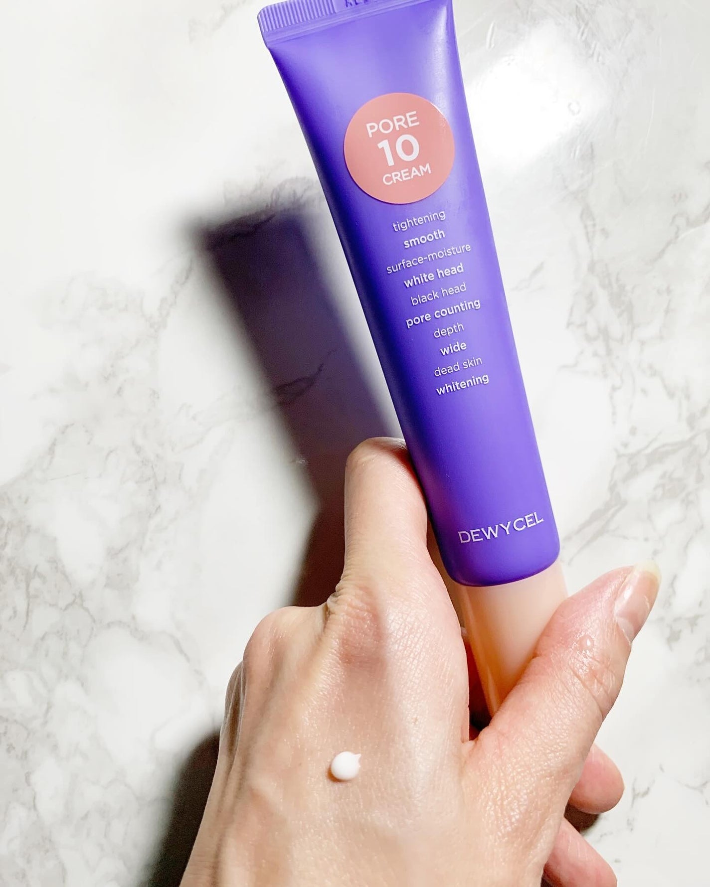 ポアーテンクリーム/DEWYCEL/化粧下地を使ったクチコミ(4枚目)