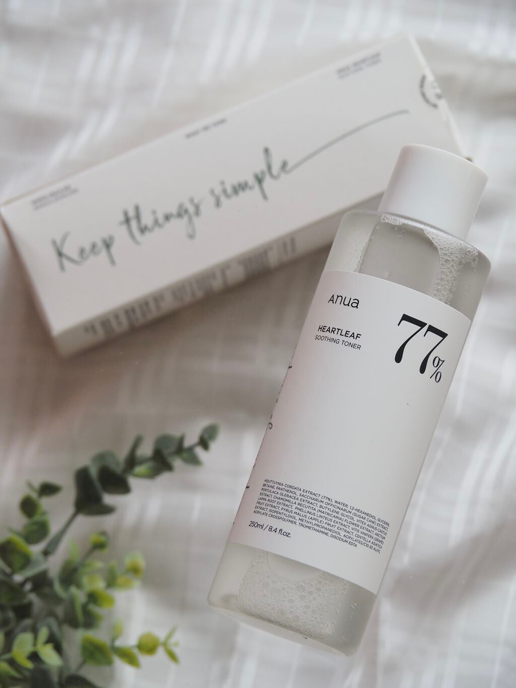 ドクダミ 77 スージングトナー/Anua/化粧水を使ったクチコミ(1枚目)