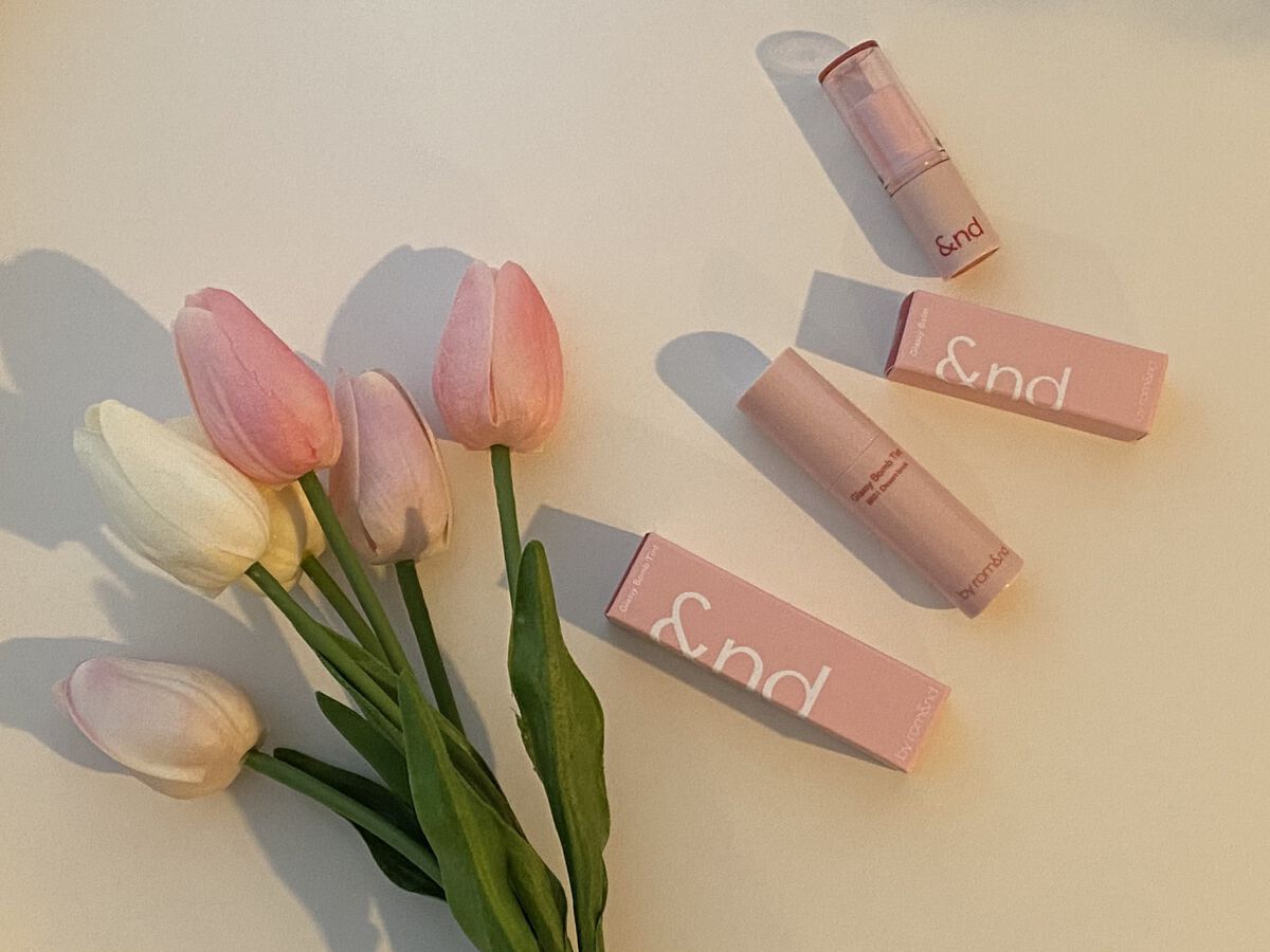 アンドバイロムアンド グラッシーバーム/&nd by rom&nd/口紅を使ったクチコミ（1枚目）