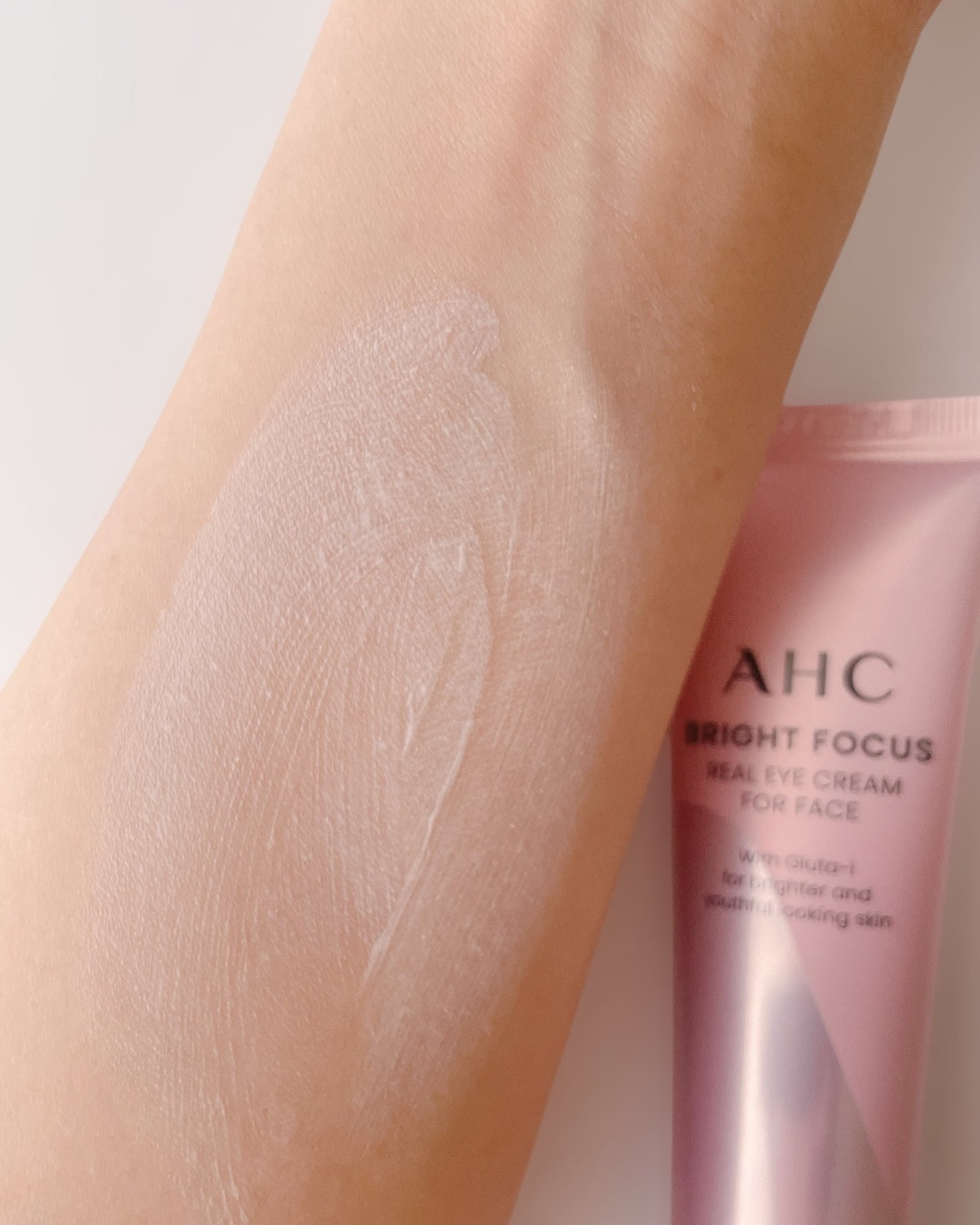 ブライト フォーカス リアル アイクリーム フォーフェイス/AHC/アイケア・アイクリームを使ったクチコミ(4枚目)