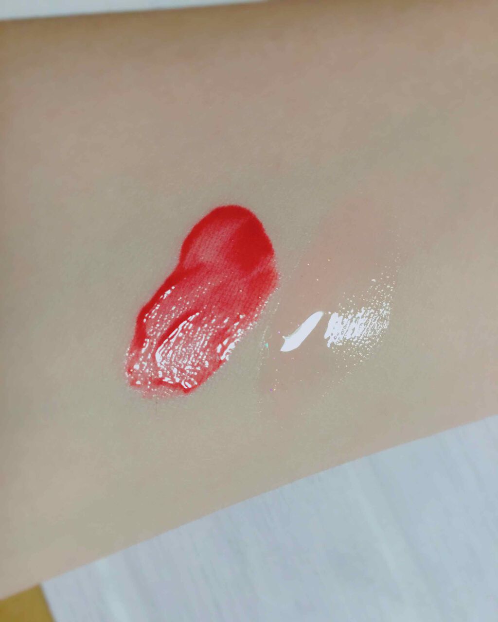 グラスティングウォーターティント/rom&nd/リップティントを使ったクチコミ（3枚目）