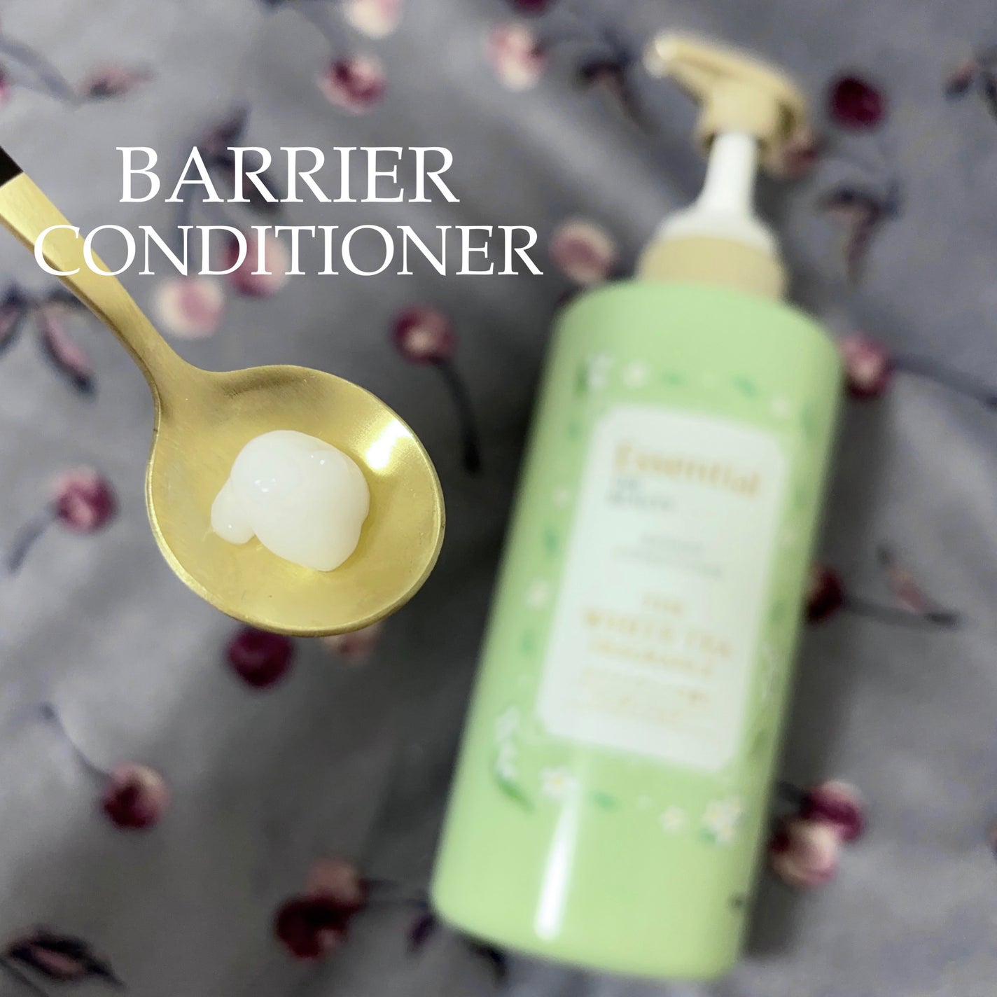 エッセンシャル ザビューティ 髪のキメ美容ウォータートリートメント ホワイトティーの香り/エッセンシャル/アウトバストリートメントを使ったクチコミ(4枚目)