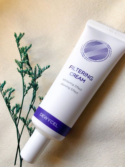 フィルタリングクリーム/DEWYCEL/日焼け止めクリームを使ったクチコミ(1枚目)
