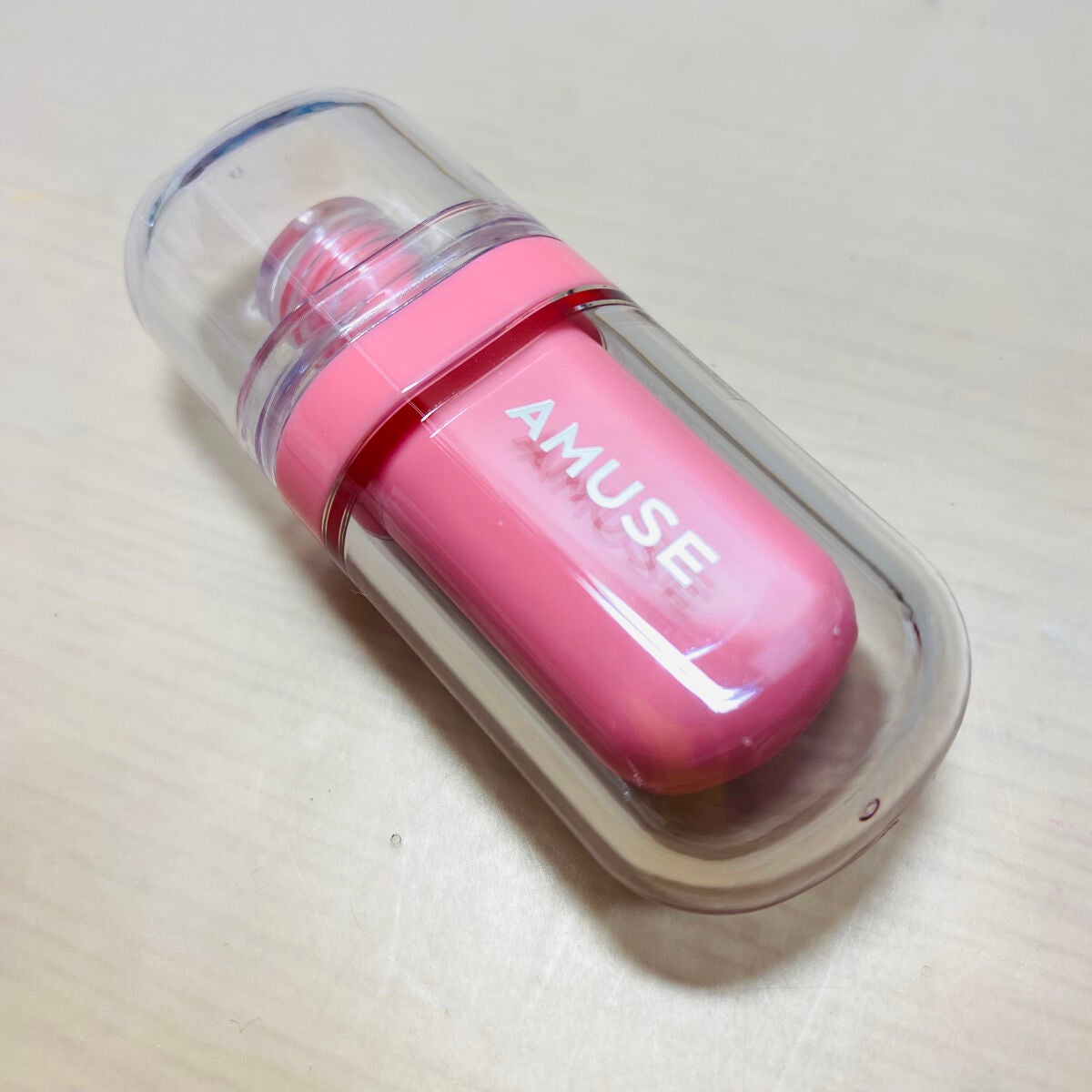 ジェルフィットティント/AMUSE/リップティントを使ったクチコミ(4枚目)