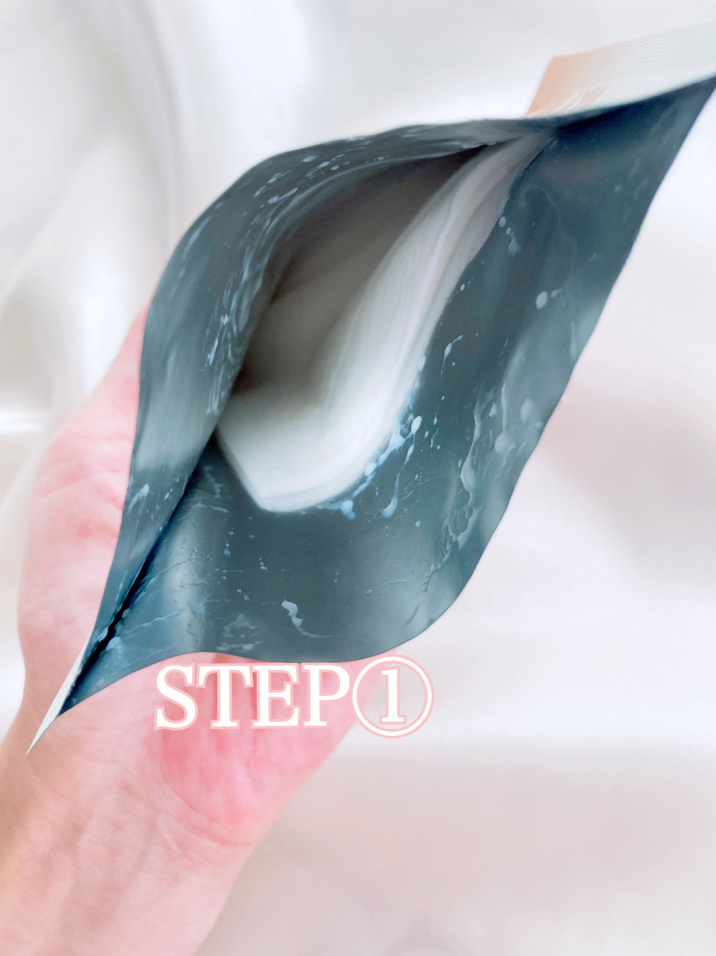 ディープモイスチャー マスク (ケアクリーム付き)/cerXcer/シートマスク・パックを使ったクチコミ(3枚目)