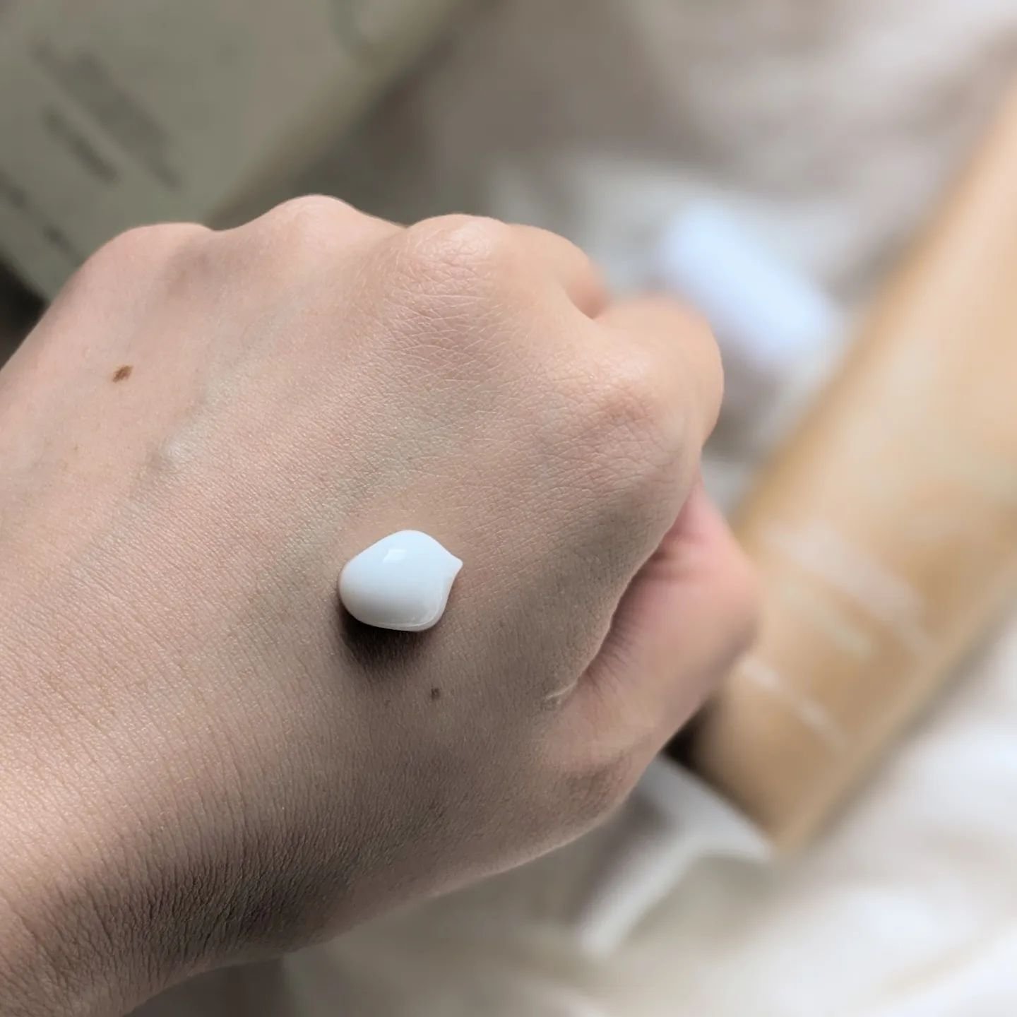 オリーブスクアランファーミングアンプルクリーム/rooTree/フェイスクリームを使ったクチコミ（3枚目）