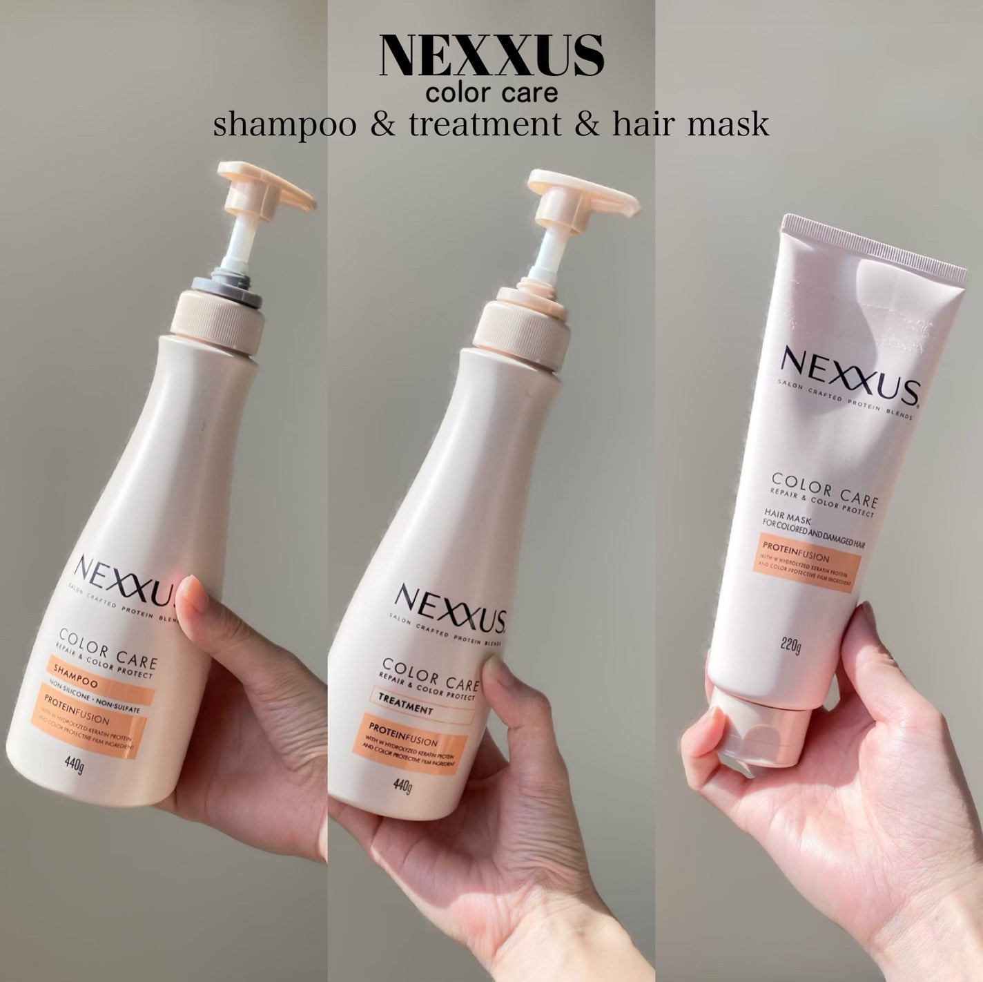 ネクサス リペア&カラープロテクト シャンプー/トリートメント/NEXXUS(ネクサス)/市販シャンプーを使ったクチコミ(2枚目)