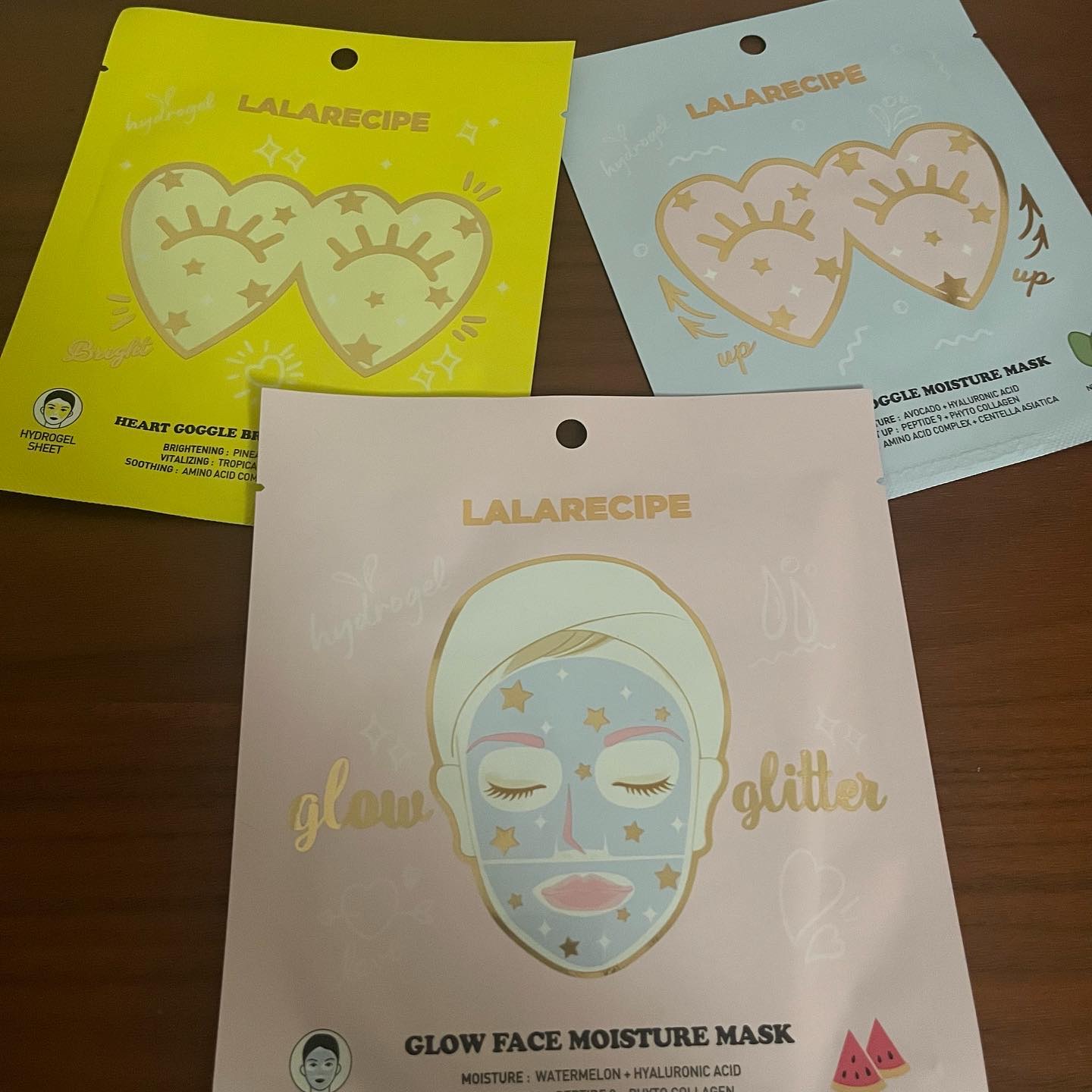 ハートゴーグルマスク/ララレシピ/シートマスク・パックを使ったクチコミ（1枚目）