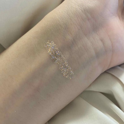 リキッド グリッター シャドウ/rom&nd/グリッターを使ったクチコミ(2枚目)