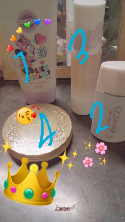 マットシフォン UVホワイトニングベースN/KiSS/化粧下地を使ったクチコミ(2枚目)