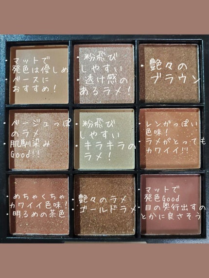 UR GLAM BLOOMING EYE COLOR PALETTE/U R GLAM/アイシャドウパレットを使ったクチコミ(2枚目)