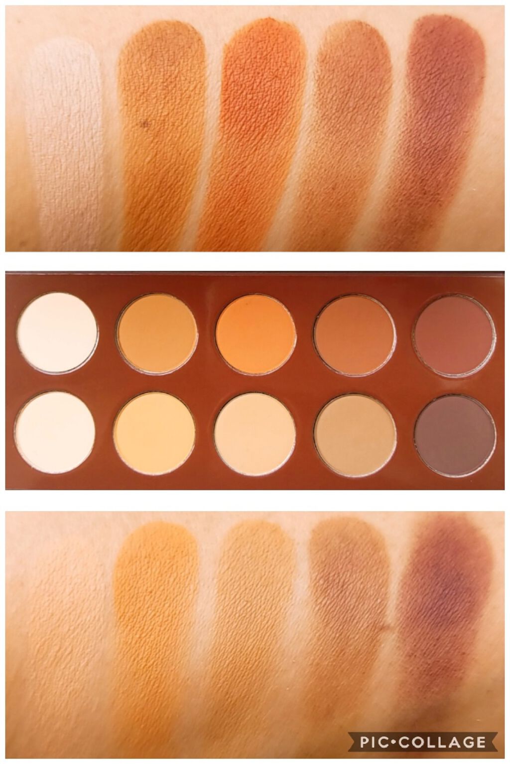 MATTE COCOA EYESHADOW PALETTE/KKW BEAUTY/アイシャドウパレットを使ったクチコミ(3枚目)