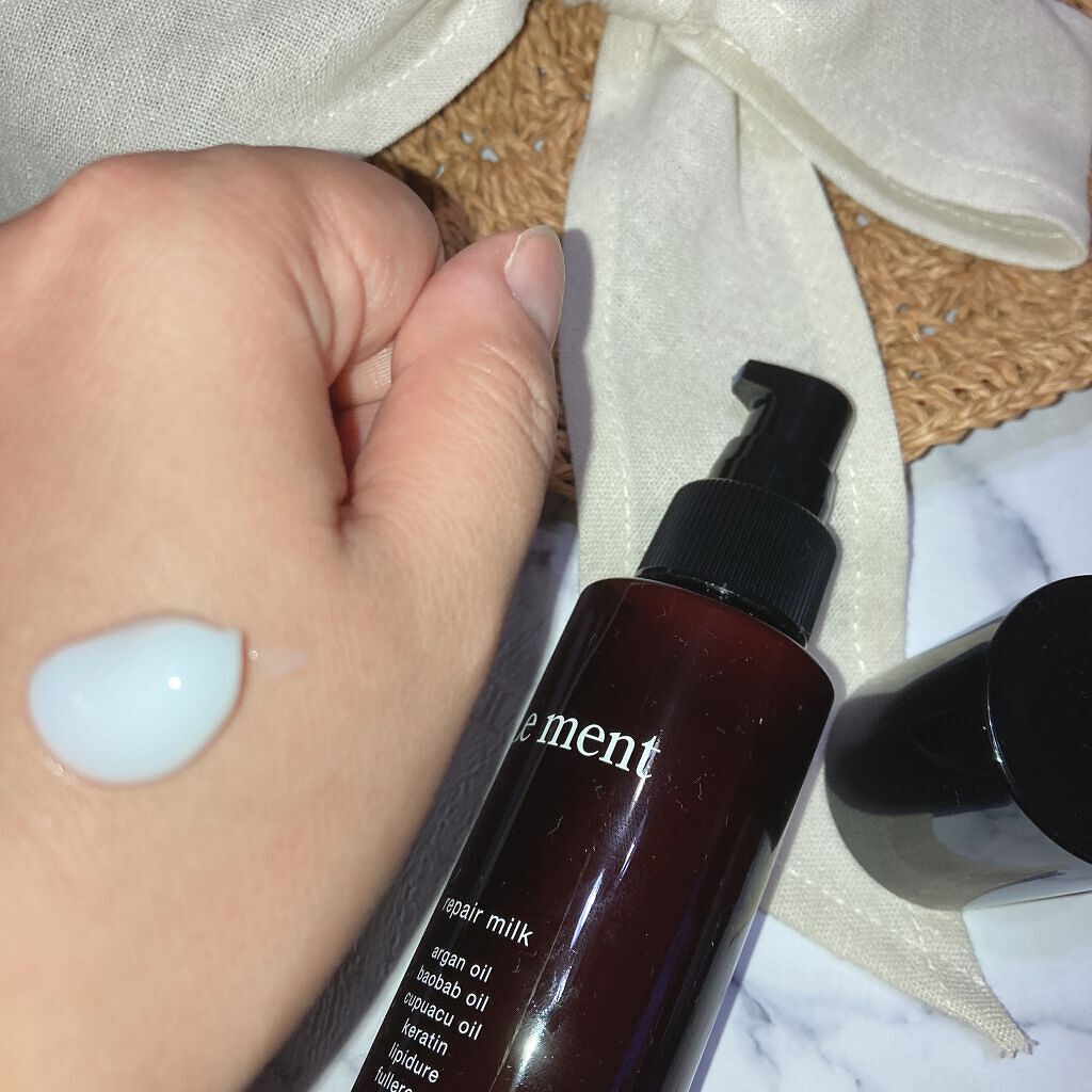 リペア ミルク/Le ment/ヘアミルクを使ったクチコミ(3枚目)
