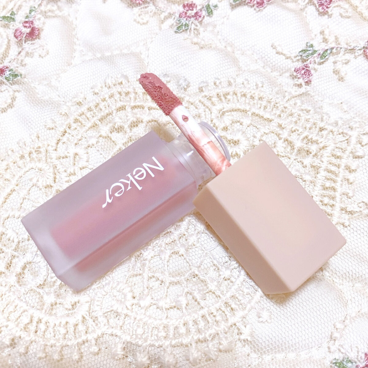 ベールレイヤーチーク/Neker /リキッドチークを使ったクチコミ（2枚目）