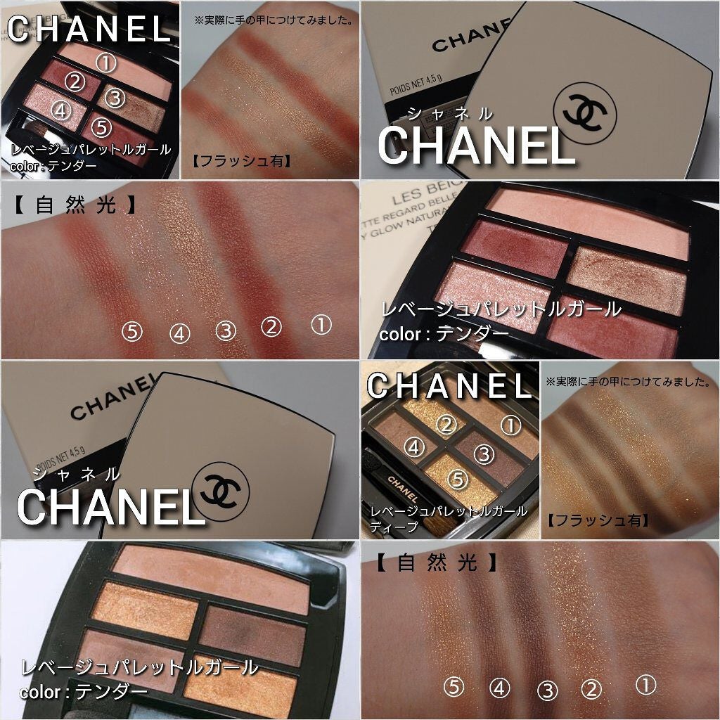 レ ベージュ パレット ルガール/CHANEL/アイシャドウパレットを使ったクチコミ(6枚目)