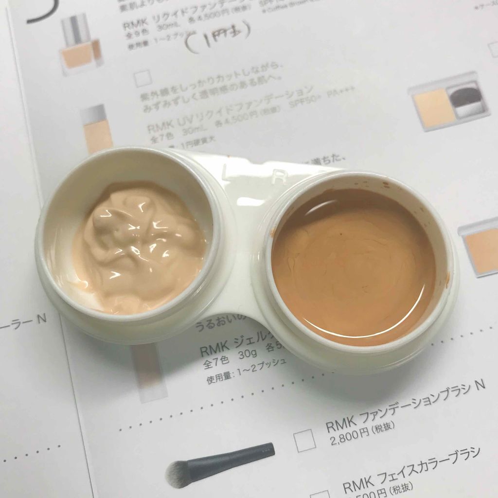 RMK リクイドファンデーション/RMK/リキッドファンデーションを使ったクチコミ(1枚目)