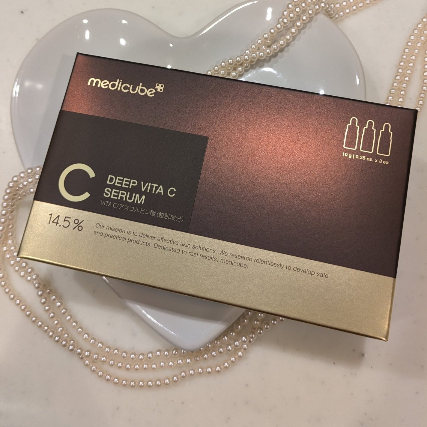 ディープビタCアンプル2.0/MEDICUBE/美容液を使ったクチコミ(5枚目)