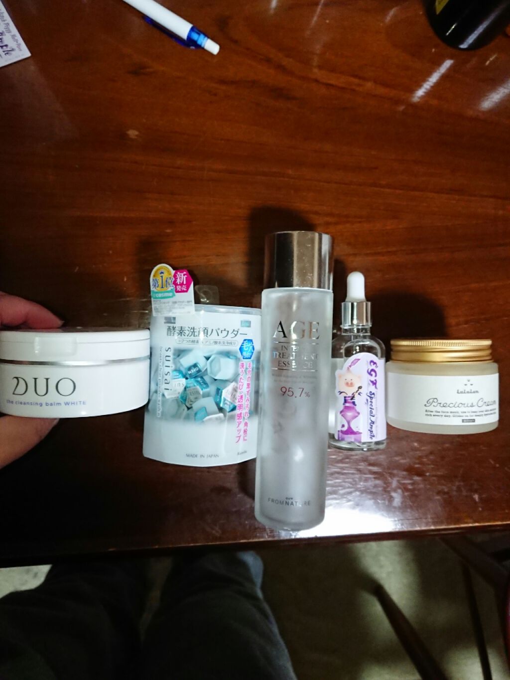 ❤️みやび♥️ on LIPS 「昨日は寝れなかった😭⤵️で暇なので早目に朝のスキンケアをしまし..」(1枚目)