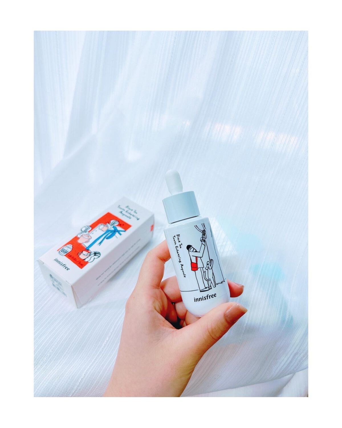 ブラックティー ユース セラム/innisfree/美容液を使ったクチコミ（2枚目）