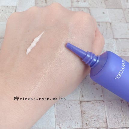 ポアーテンクリーム/DEWYCEL/化粧下地を使ったクチコミ(3枚目)