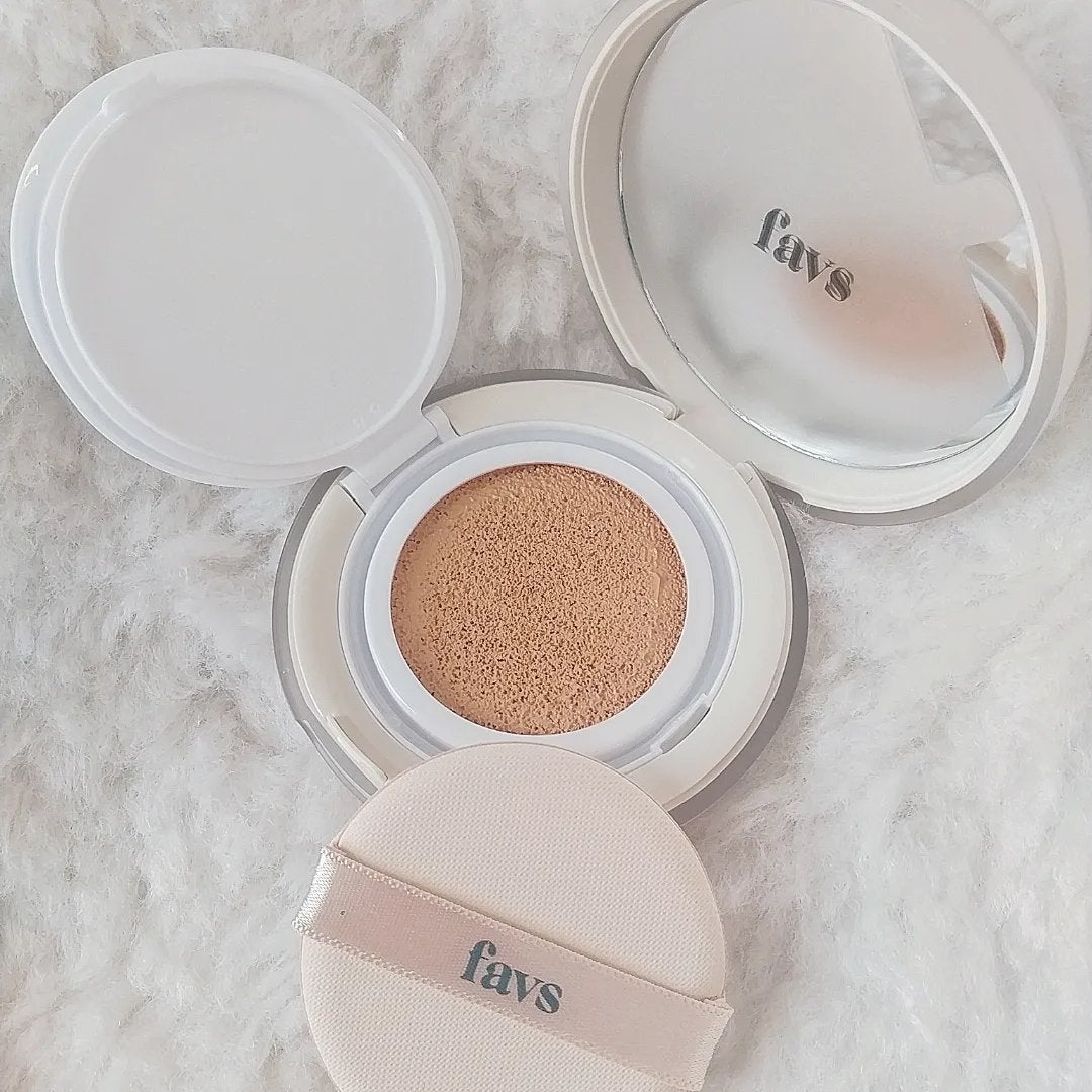 カーミンググロウアップクッションファンデーション/favs/リキッドファンデーションを使ったクチコミ(4枚目)