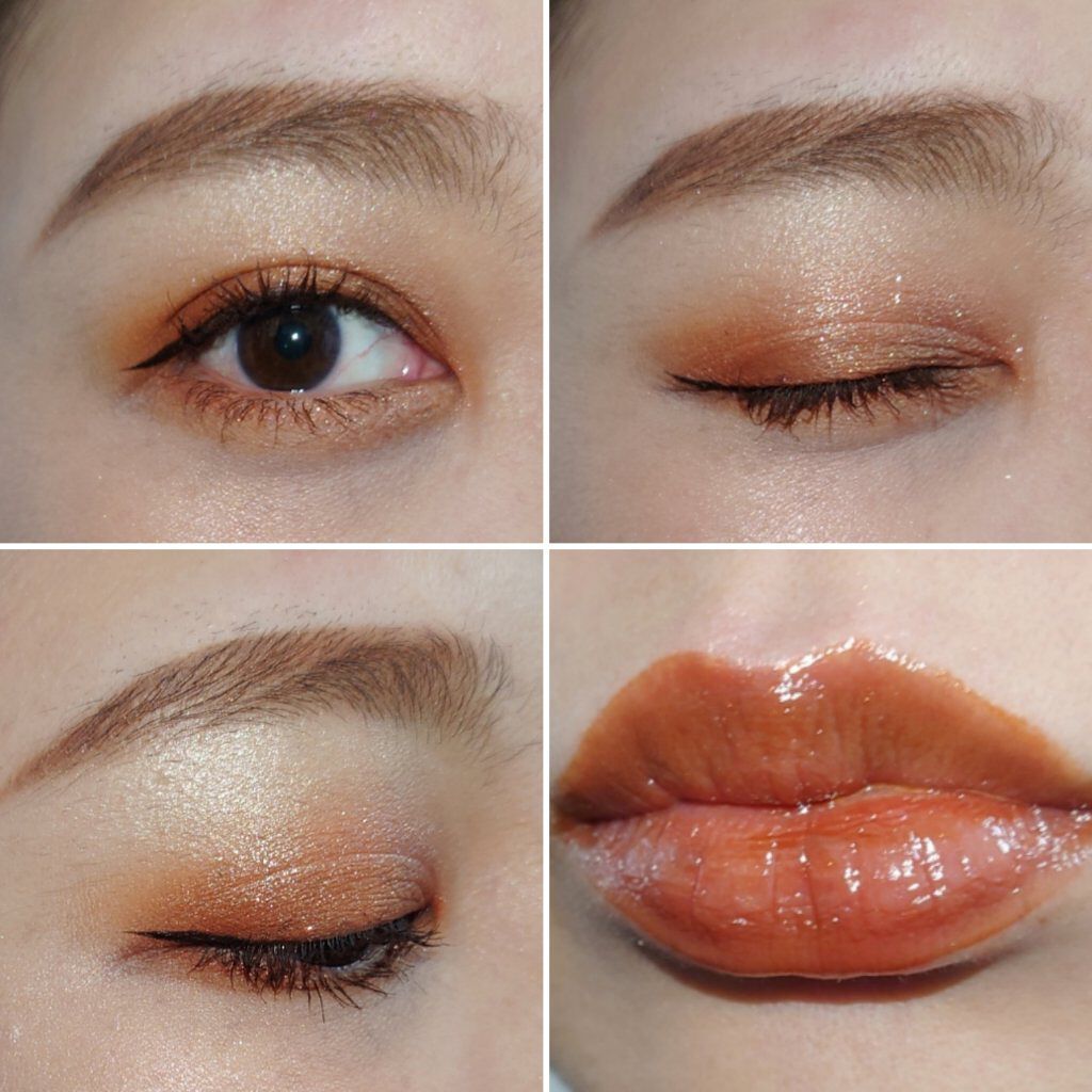 ジューシーオレンジパレット/innisfree/アイシャドウパレットを使ったクチコミ（2枚目）