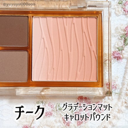 ミックスブラーリングアイパレット/wakemake/マルチパレットを使ったクチコミ(5枚目)