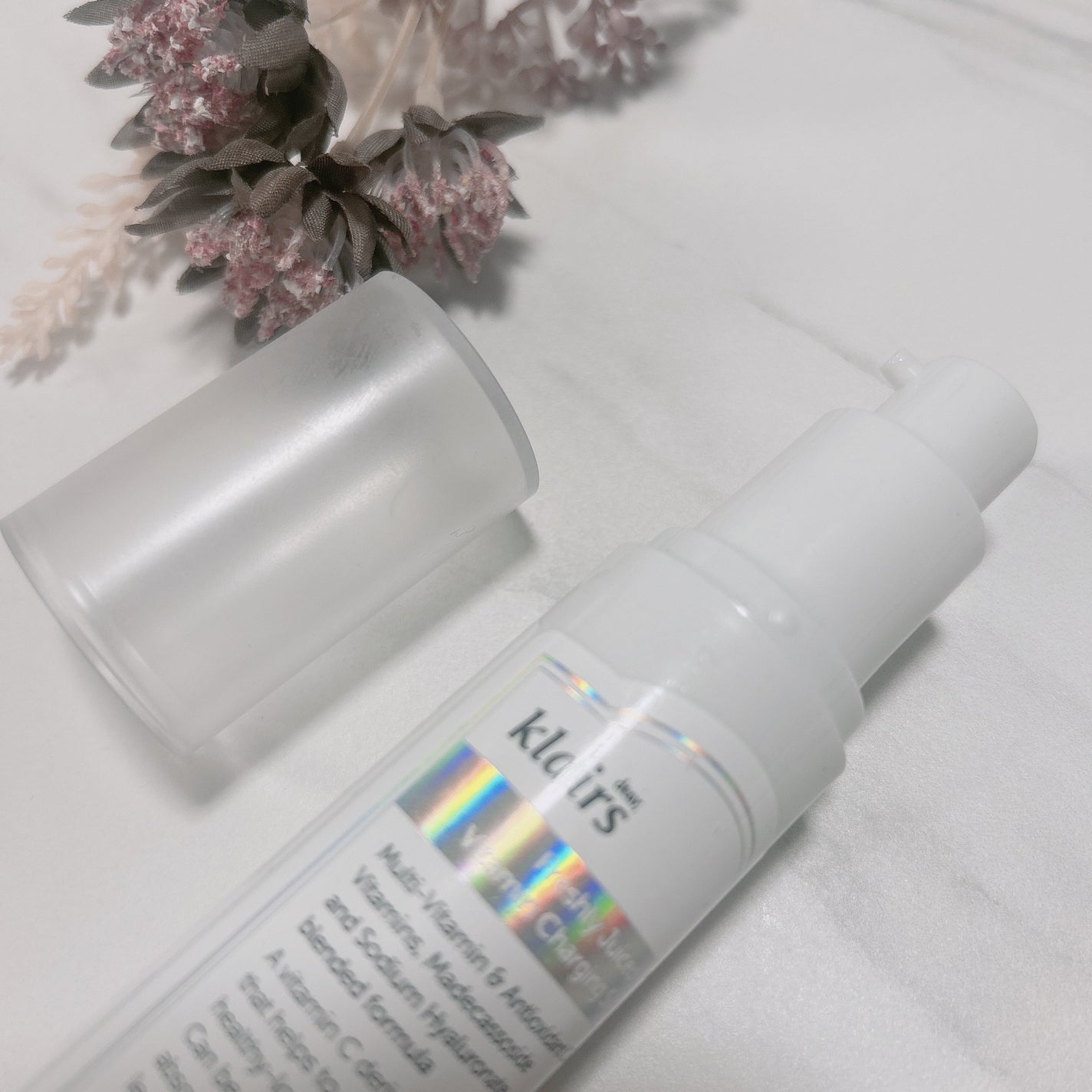 フレッシュリージュースドビタミンチャージングセラム(30ml)/Klairs/美容液を使ったクチコミ(2枚目)