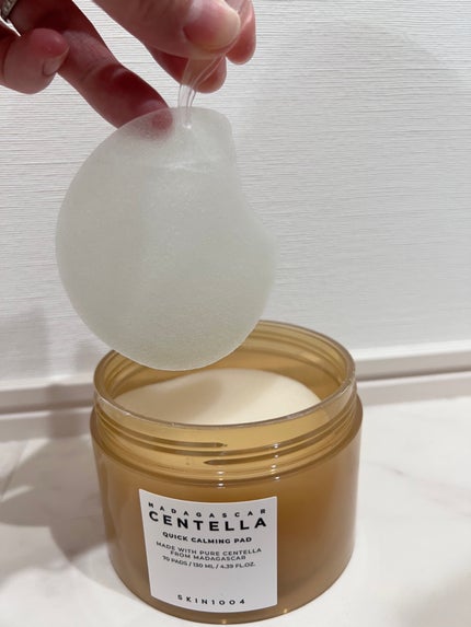 センテラ クイックカーミングパッド/SKIN1004/トナーパッドを使ったクチコミ(1枚目)