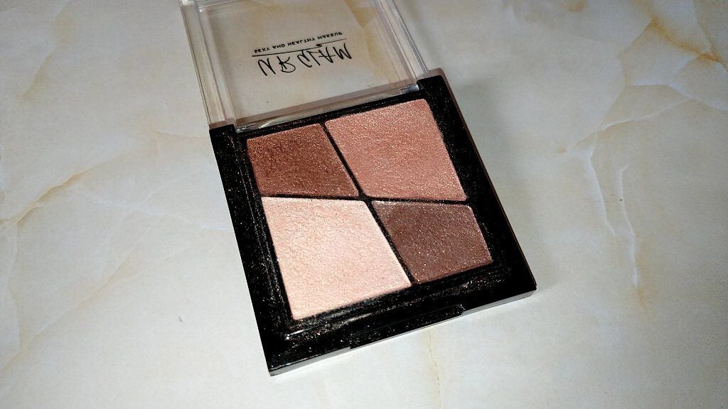 UR GLAM VELVET EYE COLOR PALETTE/U R GLAM/アイシャドウパレットを使ったクチコミ(2枚目)