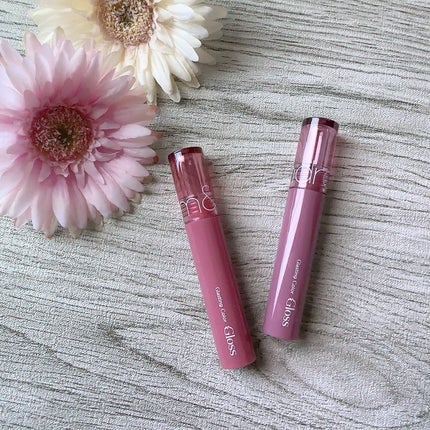 グラスティングカラーグロス/rom&nd/リップグロスを使ったクチコミ(1枚目)