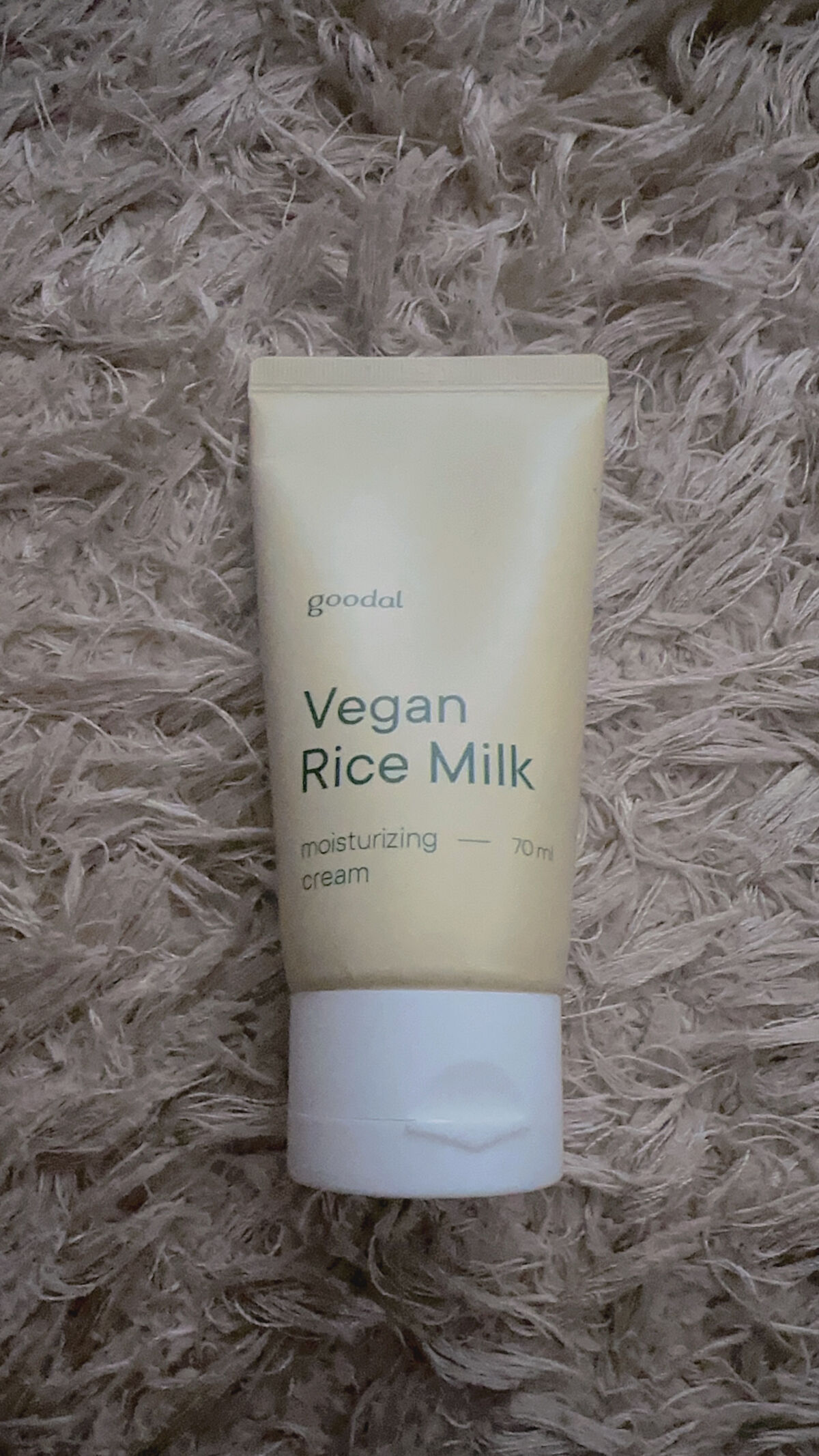 goodal ビーガンライスミルク保湿クリームのクチコミ「クリーム探している時に気になって
あまり口コミ多くないので実際に購入

重たすぎず軽すぎず良い.....」（1枚目）