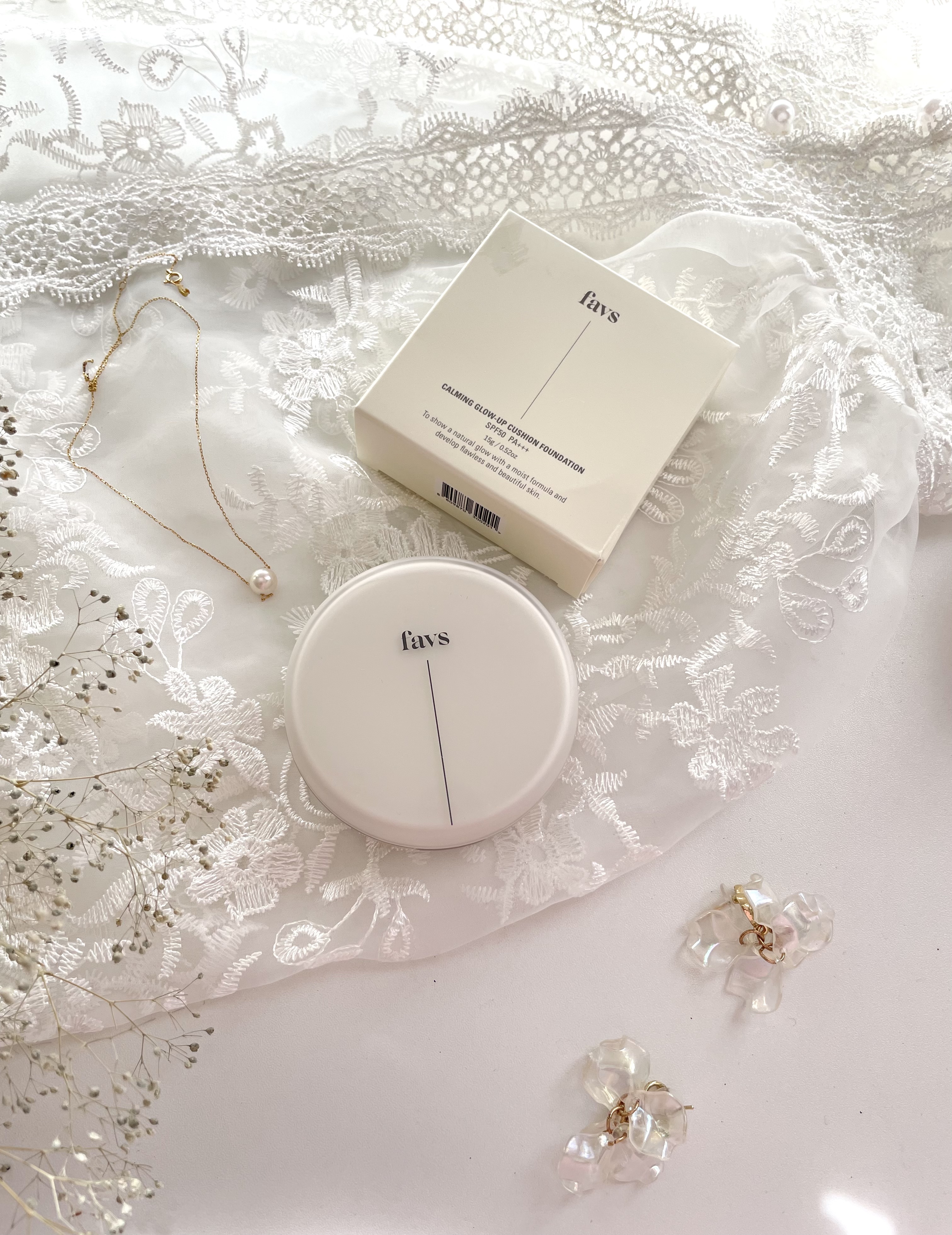 カーミンググロウアップクッションファンデーション/favs/リキッドファンデーションを使ったクチコミ（1枚目）