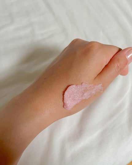 Q+Me スウィート ボム タラソ スクラブ/AGARISM/バスト・ヒップケアを使ったクチコミ(2枚目)