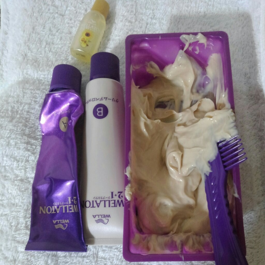 ウエラトーン ツープラスワン クリームタイプ/ウエラ/ヘアカラーを使ったクチコミ(5枚目)