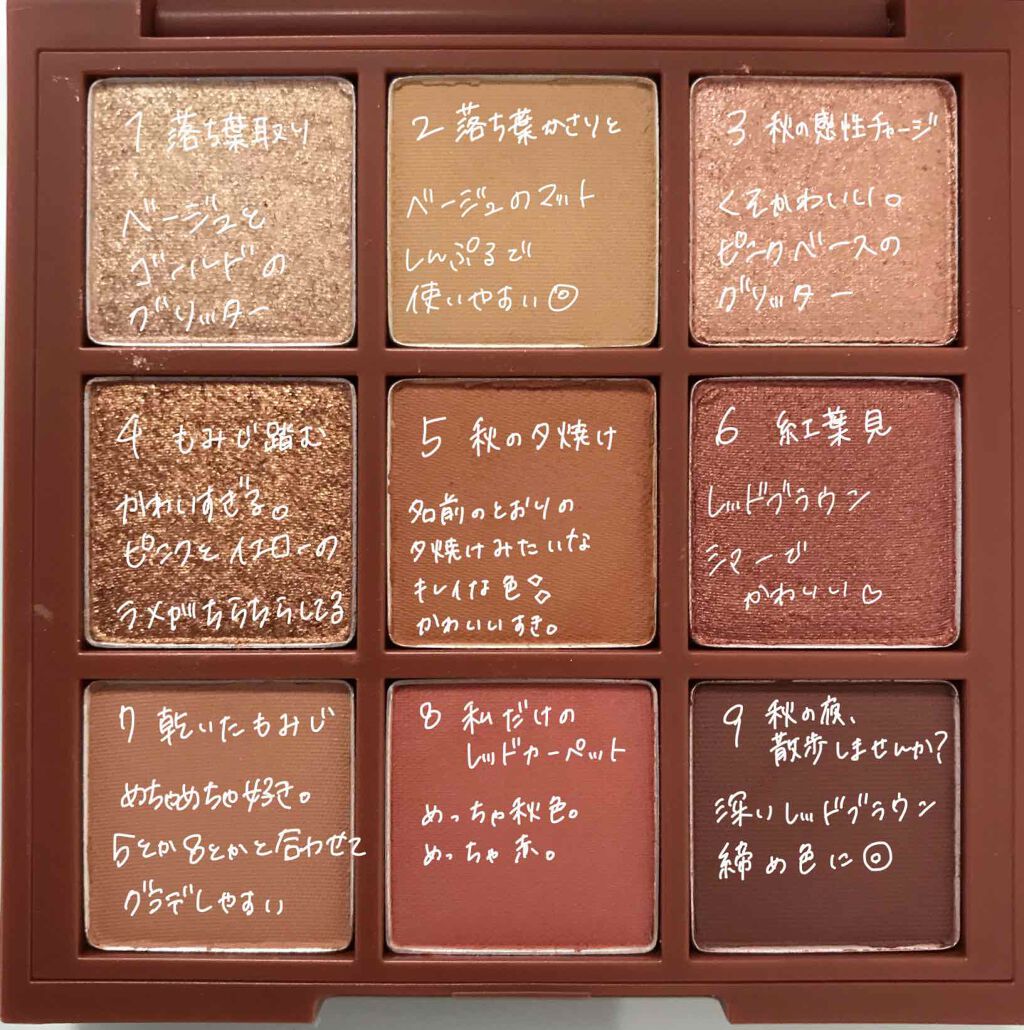 プレイカラーアイシャドウ メープルロード/ETUDE/アイシャドウパレットを使ったクチコミ（2枚目）