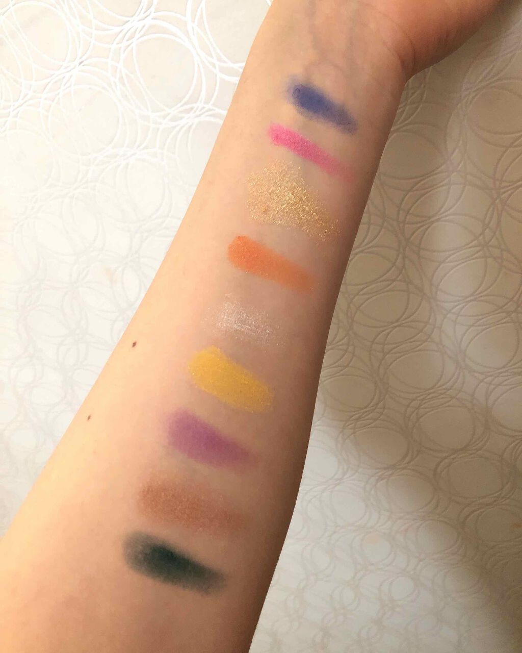 UR GLAM　BLOOMING EYE COLOR PALETTE/U R GLAM/アイシャドウパレットを使ったクチコミ（2枚目）